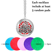 Load image into Gallery viewer, 1pc 70cm  Aromatherapy Perfume Essential Oils Diffuser Necklace