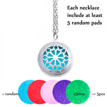 Load image into Gallery viewer, 1pc 70cm  Aromatherapy Perfume Essential Oils Diffuser Necklace