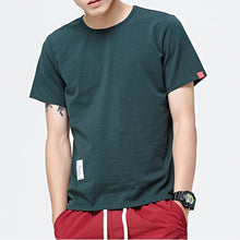 Load image into Gallery viewer, Men&#39;s Fashion T Shirt with Casual Patchwork, Short Sleeves Sizes to 5XL