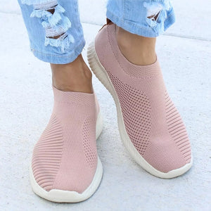 Women's Flat Slip-on-Spring Colors