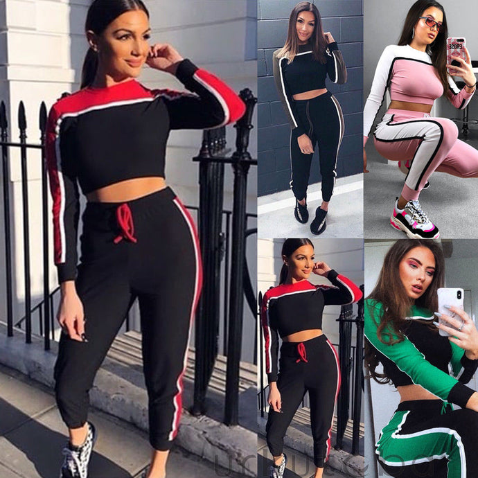 Women's Casual Tracksuit S-XL in 4 Colors