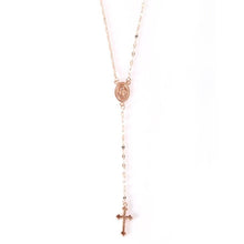 Load image into Gallery viewer, HAEQIS Rosary/Cross Pendant Necklace