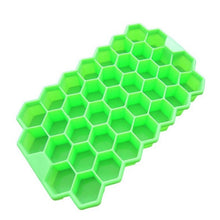 Load image into Gallery viewer, 37 Grid Creative Honeycomb Silicone Mold Ice Cube Tray With Lid