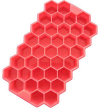 Load image into Gallery viewer, 37 Grid Creative Honeycomb Silicone Mold Ice Cube Tray With Lid