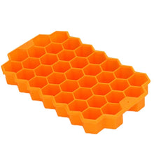 Load image into Gallery viewer, 37 Grid Creative Honeycomb Silicone Mold Ice Cube Tray With Lid