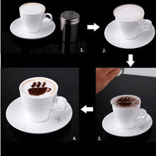 Load image into Gallery viewer, 16pcs/set Of Coffee - Cake Decorations Plastic Mold Template