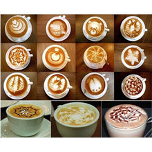 Load image into Gallery viewer, 16pcs/set Of Coffee - Cake Decorations Plastic Mold Template