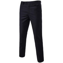 Load image into Gallery viewer, Left ROM Men Fashion Boutique Cotton Solid Color Official Business Pants