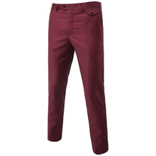 Load image into Gallery viewer, Left ROM Men Fashion Boutique Cotton Solid Color Official Business Pants