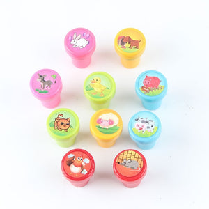 10pcs/Set Children Toy Stamps in 5 Collections