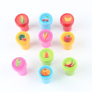 10pcs/Set Children Toy Stamps in 5 Collections