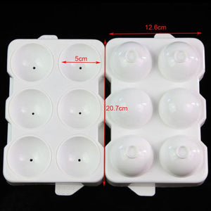 New Safety Plastic Ice Ball Cube Maker Tray