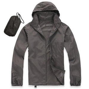 DIMUSI  Men/Women Quick Dry Ultra-Light Windbreake Jacket