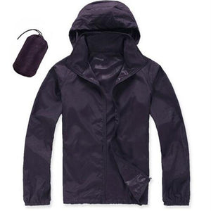 DIMUSI  Men/Women Quick Dry Ultra-Light Windbreake Jacket