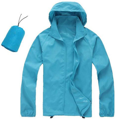 DIMUSI  Men/Women Quick Dry Ultra-Light Windbreake Jacket