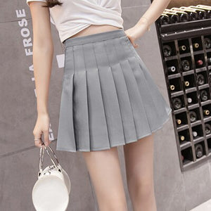 youe shone Womens Pleated Skirt/Skorts