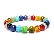 Load image into Gallery viewer, Natural Stone Chakra Bracelets for Women/Men