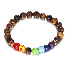 Load image into Gallery viewer, Natural Stone Chakra Bracelets for Women/Men