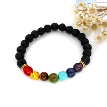 Load image into Gallery viewer, Natural Stone Chakra Bracelets for Women/Men