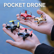 Load image into Gallery viewer, Pocket Drone 4CH 6Axis Gyro Quadcopter with Camera