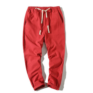 2020 Summer Fitness Casual Ankle-Length Mens  Trousers