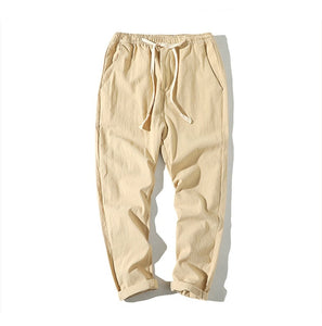 2020 Summer Fitness Casual Ankle-Length Mens  Trousers