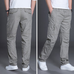 Men's Casual Cotton Pants Sizes L-6XL