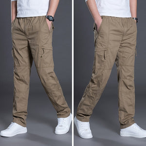 Men's Casual Cotton Pants Sizes L-6XL