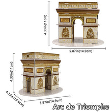 Load image into Gallery viewer, 3D Famous Iconic Carboard Building Model Jigsaw Puzzles