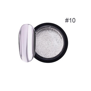 1 Box Mirror Nail Powder Glitter Dust Metallic Color