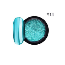 Load image into Gallery viewer, 1 Box Mirror Nail Powder Glitter Dust Metallic Color