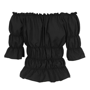 Renaissance Medieval Chemise Gothic Blouse