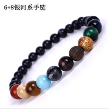 Load image into Gallery viewer, Galaxy Solar System Bracelet with Natural Stones -Different Selections