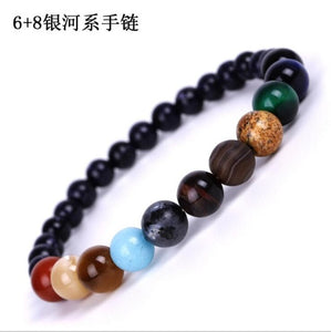 Galaxy Solar System Bracelet with Natural Stones -Different Selections