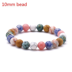 Galaxy Solar System Bracelet with Natural Stones -Different Selections