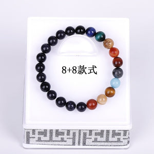 Galaxy Solar System Bracelet with Natural Stones -Different Selections