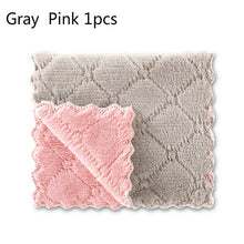 Load image into Gallery viewer, Double-layer Absorbent Microfiber Kitchen Dish Cloth