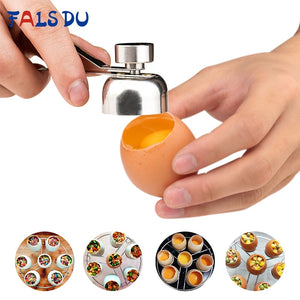 Creative Stainless Steel Metal Egg Kitchen Tool