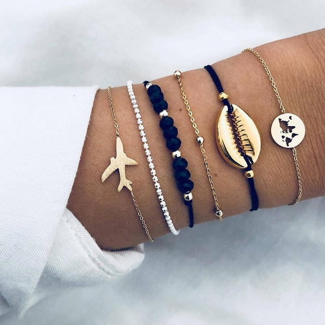 30 Styles Bohemian Bracelet Set For Women