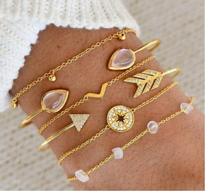 30 Styles Bohemian Bracelet Set For Women