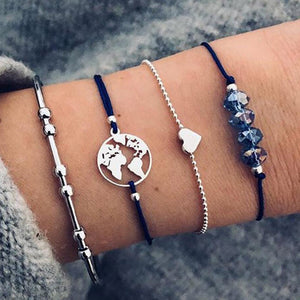 30 Styles Bohemian Bracelet Set For Women