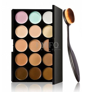 15 Colors Concealer Contouring Mini Makeup Kit