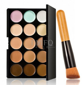 15 Colors Concealer Contouring Mini Makeup Kit