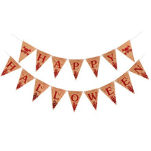 Load image into Gallery viewer, Happy Halloween Party Decor Supplies