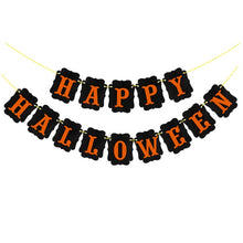 Load image into Gallery viewer, Happy Halloween Party Decor Supplies