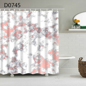 YOMDID Geometric Waterproof Shower Curtains