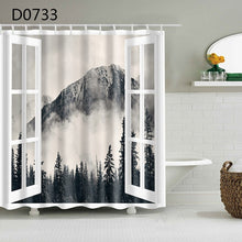 Load image into Gallery viewer, YOMDID Geometric Waterproof Shower Curtains