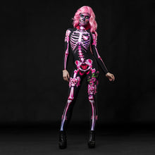 Load image into Gallery viewer, Mother Daughter Halloween Skeleton Cosplay Jumpsuit