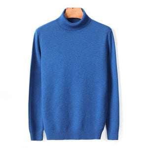 Men's Casual High Qua;ity Warm Turtleneck  Sweater