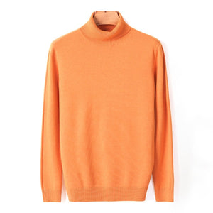 Men's Casual High Qua;ity Warm Turtleneck  Sweater